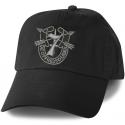7th Special Forces Direct Embroidered Black Ball Cap