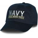  NAVY Letters United States Navy Bar Design Direct Embroidered Navy Ball Cap