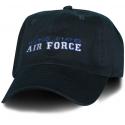United States Air Force Letters Design Direct Embroidered Navy Ball Cap