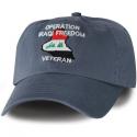 Operation Iraqi Freedom Vet Direct Embroidered Grey Ball Cap