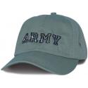 ARMY ACU Letters Direct Embroidered Olive Ball Cap
