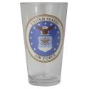  AIR FORCE CREST 16OZ MIXING GLASS