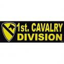 Army 1st Cavalry Bumper Sticker