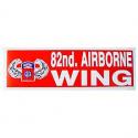 Army 82nd Airborne Wing Bumper Sticker