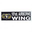 Army 101st Airborne Wing Bumper Sticker