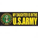 Army Daughter in the Army Bumper Sticker
