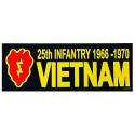 Vietnam 25th Infantry 66-70 Bumper Sticker