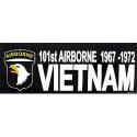 Vietnam 101st Airborne 67-72 Bumper Sticker