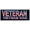 Veteran Vietnam War Bumper Sticker