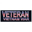 Veteran Vietnam War Bumper Sticker