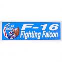 Air Force F-16 Fighting Falcon Bumper Sticker