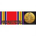 WWII Veteran Bumper Sticker