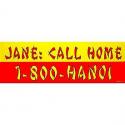 Vietnam Jane Call Home Bumper Sticker
