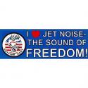 Navy Sound of Freedom Bumper Sticker