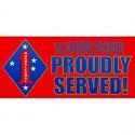 US Marine Corps 1st Marine Division Bumper Sticker