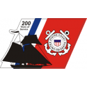 US Coast Guard 200 Years Decal