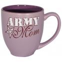 Army Mom with Star 15 0z Bistro Mug