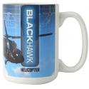 U.S. AIR FORCE BLACKHAWK 15OZ CERAMIC SUBLIMATION MUGS