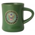 U.S. ARMY CREST ON 8OZ DINER MUG