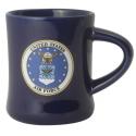 U.S. AIR FORCE CREST ON 8OZ DINER MUG
