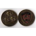 555th Parachute Infantry Triple Nickles Association Challenge Coin