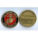 USMC - San Diego, CA Challenge Coin