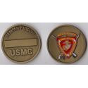 USMC - The Basic School Challenge Coin