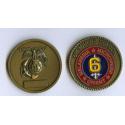 USMC - 6th Marine Division Challenge Coin