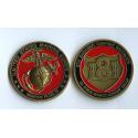 USMC - USMC 8th Engineers Challenge Coin