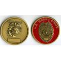 USMC - Military Police - Old Style Badge Challenge Coin