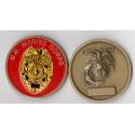 USMC - Military Police - New Style Badge Challenge Coin