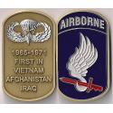173rd Airborne Brigade "Dog Tag" Style Challenge Coin