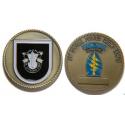 5th Special Forces Group (Post Black Crest) (E) Challenge Coin  