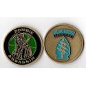 Zombie Assassin Special Forces Challenge Coin