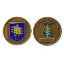 Special Forces Mike Force IV CORPS Challenge Coin with Knife and Lightening Bolt
