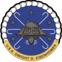 CVN-69 USS Dwight D. Eisenhower Decal