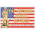 The National Guard Retired Decal