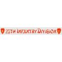 Army 25th Infantry Division Bumper Sticker
