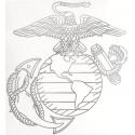 USMC Eagle Globe and Anchor Decal
