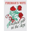 FIREMAN'S WIFE DECAL