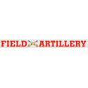 Army Field Artillery Crossed Cannons Bumper Sticker