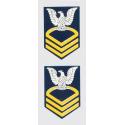 US Navy E-7 Chief Mini Decal