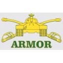 Army Armor Decal