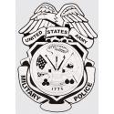 Army Military Police Badge Decal