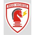 Air Force Civil Engineer Red Horse Decal