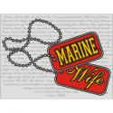  MARINE WIFE DECAL   