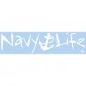 Navy Life with Anchor Vinyl Transfer