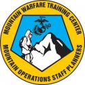  MOUNTAIN WARFARE MOUNTAIN OPERATIONS STAFF PLANNERS DECAL