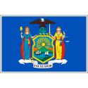NEW YORK STATE FLAG DECAL