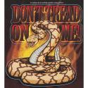 Don’t Tread on Me with Snake Die-Cut Digital Ultra Edgy Decal